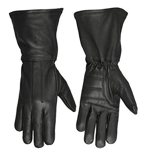 Guantes De Moto Clasicos De Hugger Para Mujer Guantelete De