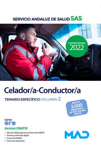 Libro Celador Conductor Volumen 2 Del Servicio Andaluz Sa...