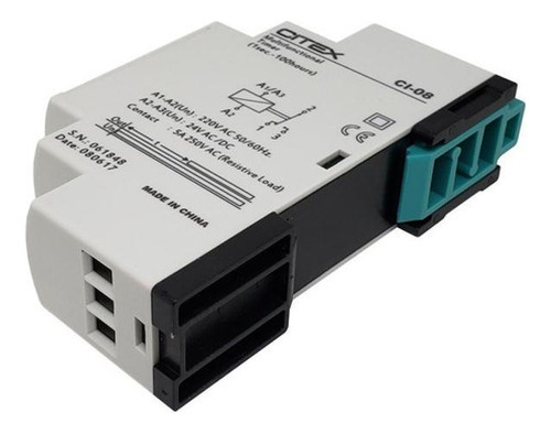 Temporizador de relé temporal Ci-08, 220 V/24 h, 1 s hasta 100 h