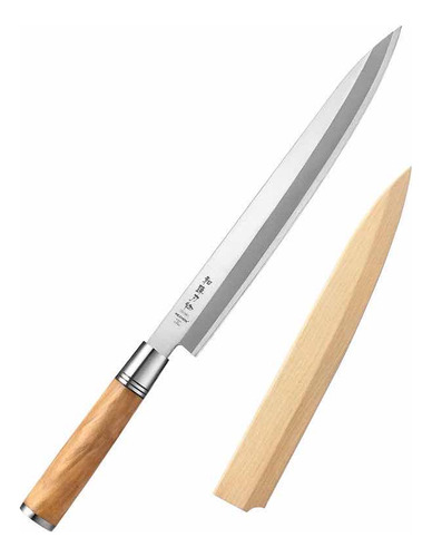 Cuchillo Sashimi Yanagiba 12 Pulgadas Sakimaru Hezhen.