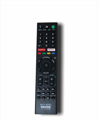 Controle Remoto Para Tv Sony /sky 9055/google Play & Netflix