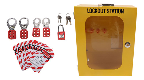 Armario Portátil Multifunción Safety Lockout Hasp Tagout