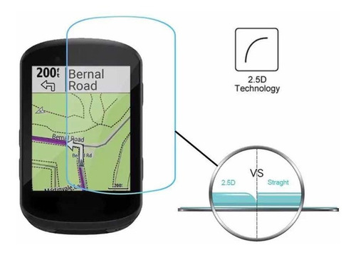 Protector De Pantalla Para Garmin Edge 830 X 3