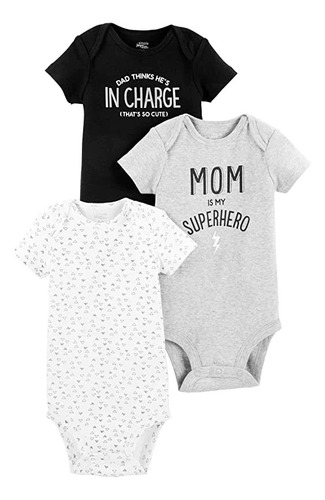 Bodies Simple Joys By Carters  Pack X3 Originales Importados