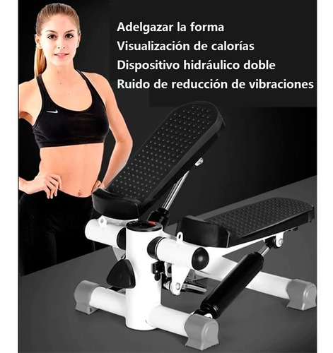 Imagen 9 de 9 de Mini Stepper Escaladora Con Bandas De Resistencia
