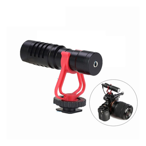 Microfono Shotgun Mg1 Para Camara Smartphone Pc