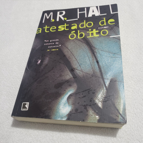 Livro Atestado De Óbito M. R. Hall