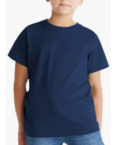 Poleras Algodon Niños Talla 4 A 14, Pac 4 Unidad $ 7.990