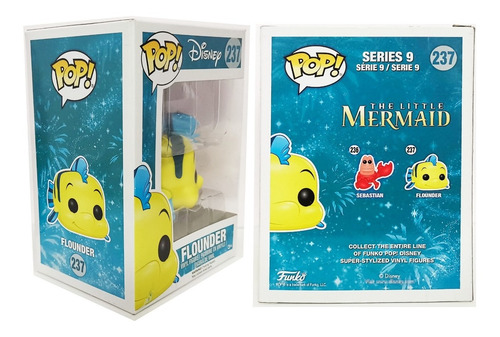 Pop Funko Flounder No. 237 Disney Original (Usado)