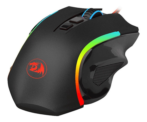 Mouse gamer de juego Redragon Griffin M607 negro