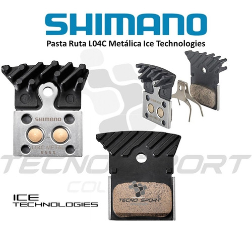 Pastilla Pasta Freno Shimano L04c Refrigerada Bicicleta Ruta