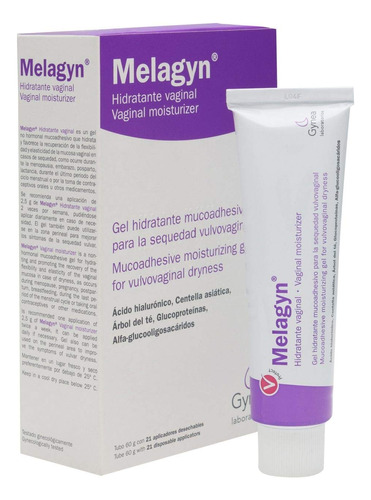 Gel Vaginal Hidratante Melagyn 2.12 oz  Recuperacion De Ela