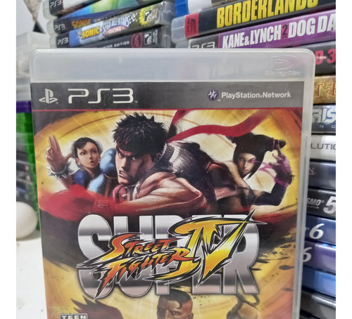 Super Street Fighter 4 Ps3 Original Mídia Física