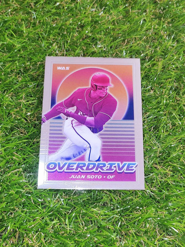 Cv Juan Soto 2021 Panini Overdrive Chrome 