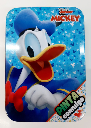 Mini Lata Pinta Conmigo - Disney Junior Mickey (pato Donald)