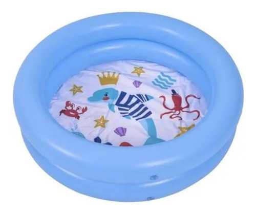 Piscina Redonda Animal Ring Pool Azul