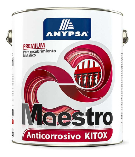 Base Anticorrosiva Maestro Kitox 1gl Para Metal