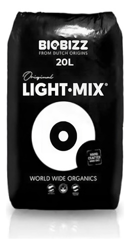 Biobizz Sustrato Light Mix 20 Litros Valhalla Grow Shop