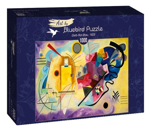 Bluebird Puzzle 1000 Pzs - Kandinsky - Gelb-rot-blau