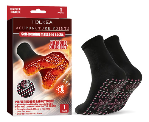 Self Heating Massage Socks Cold Proof Warm Foot Massage