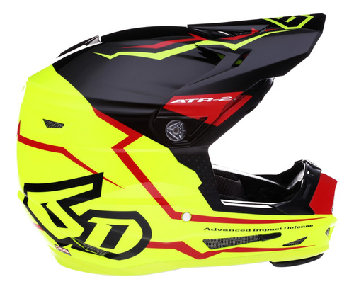 Capacete 6d  Atr2 Motocross Trilha Enduro Offroad Element 