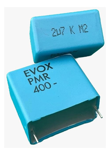 50x Capacitor Poliester 2,7uf/400v 27mm 10% Evox Rifa
