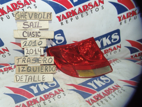 Foco Izquierdo Chevrolet Sail Classic 2010-2015 (detalle)