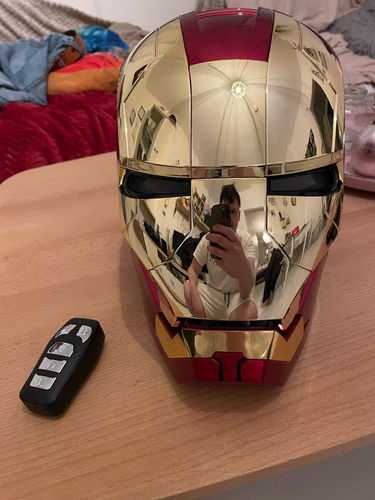 Mascara Iron Man Automatica Control Remoto