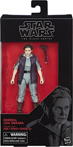 Star Wars Black Series General Leia Organa Figura De Acción