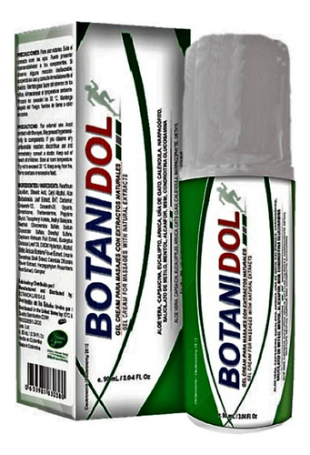  Botanidol X 90ml Gel Masajes - mL Fragancia NO TIENE Tipo de envase Roll on