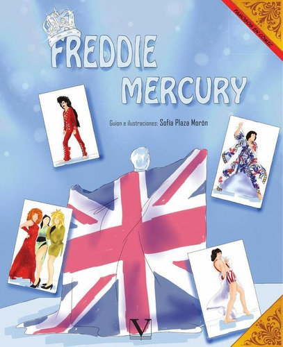 Imagen 1 de 1 de Freddie Mercury (cómic), De Sofía Plaza Morón