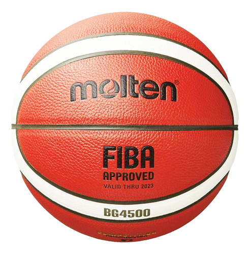 Pelota Basketball Molten Cuero N7 Oficial Profesional El Rey