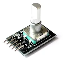 Comprar Encoder Rotativo Ky-040 - 20 Pasos X Uelta Desarrollo Pic
