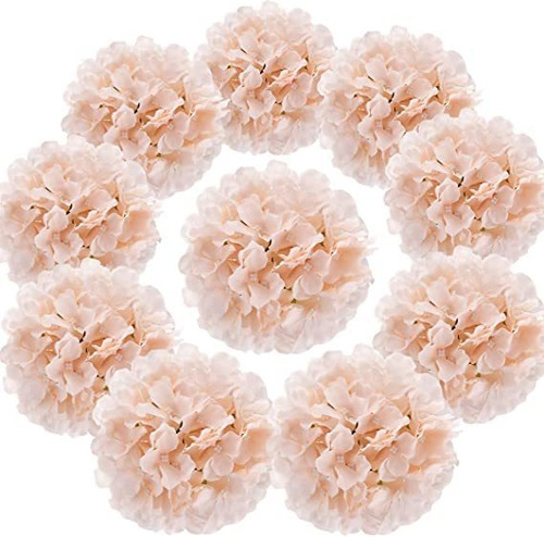 Bolas De Flores Para Decoracion Rosa (pack De 10)