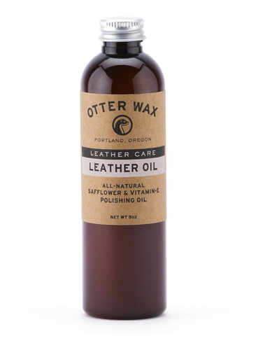 Otter Wax Leather Oil | 5 Oz | Esmalte Y Acondicionador Univ