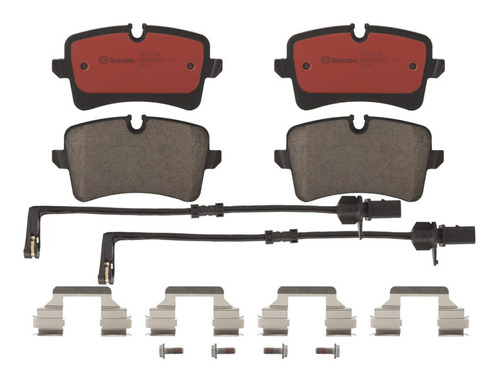 Balatas Cerámicas Traseras Audi Rs7 2014/2018 Brembo