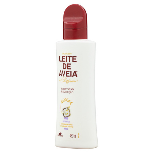 Imagem 2 de 4 de Desodorante Hidratante Corporal Intensa Davene Leite de Aveia Clássico Frasco 180ml