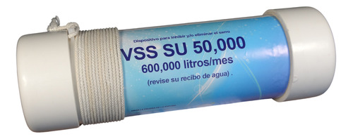 Vss 50,000: Antisarro X 30 Años 133 Pax/600 M3, Agua/500ppm