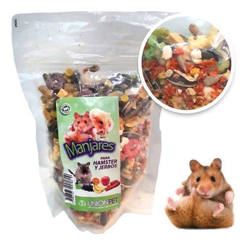 Manjares Snacks Alimento Roedores Hamster Jerbos X 5paqs