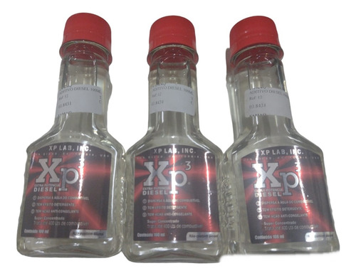 Kit Com 3 Aditivo Xp3 100ml
