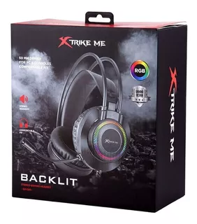 Xtrike Gh-509 Wired Gaming Headphone Audifonos A Meses