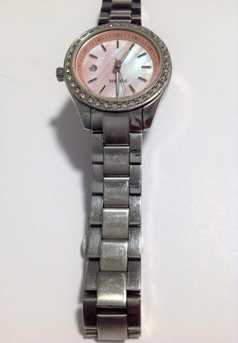 Reloj Fossil Genuino Pulsera Stella Mini Tone Silver Es-2999 (Usado)