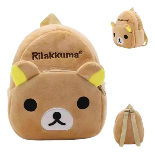 Mochila De Felpa De Rilakkuma Para Niños De 2 A 5 Años