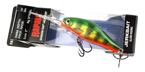Isca Artificial Rapala Shadow Rap Jack Deep (5cm) - Cores Cor Cor Ftpe