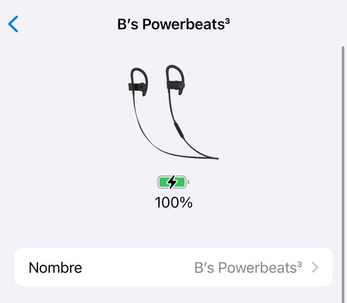 Audífonos Powerbeats 3 Bluetooth - 1 Par Negro (Usado)
