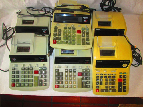 Calculadoras Canon Y Casio