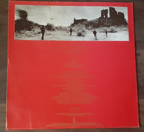 U2 The Unforgettable Fire Argentina 1984 Disco Vinilo 