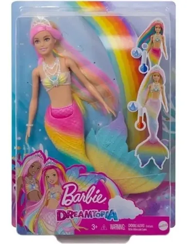 Barbie Dreamtopia Mu eca Modelo Sirena Arcoiris Magico Cuotas