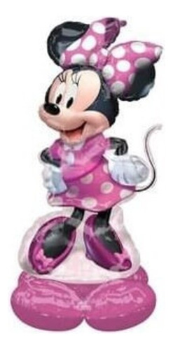Globo Metalico Minnie Mouse Mimi Decoración Cumpleaños