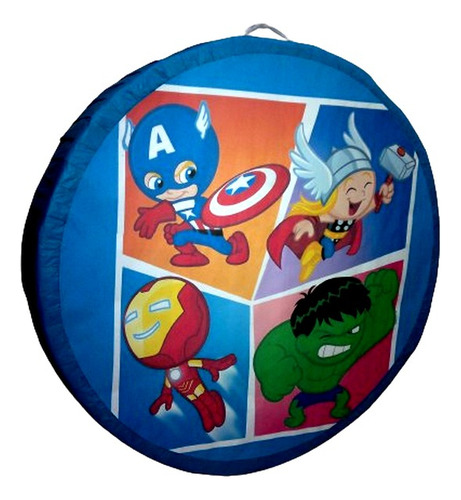 Fiesta Decoracion Piñata Avengers Bebes 80cm